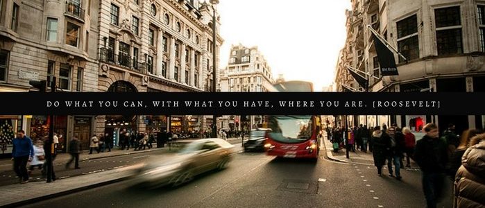 Enjoying Where You Are (in life), While On the way to Where you’re Going
