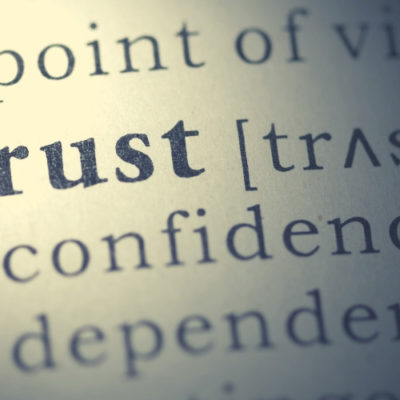 Trusting God vs the other stuff